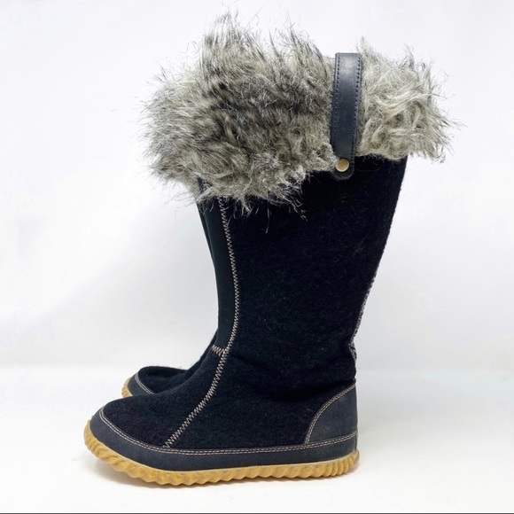 Sorel | Cozy Cate Felt Tall Winter Boots - Picture 4 of 11